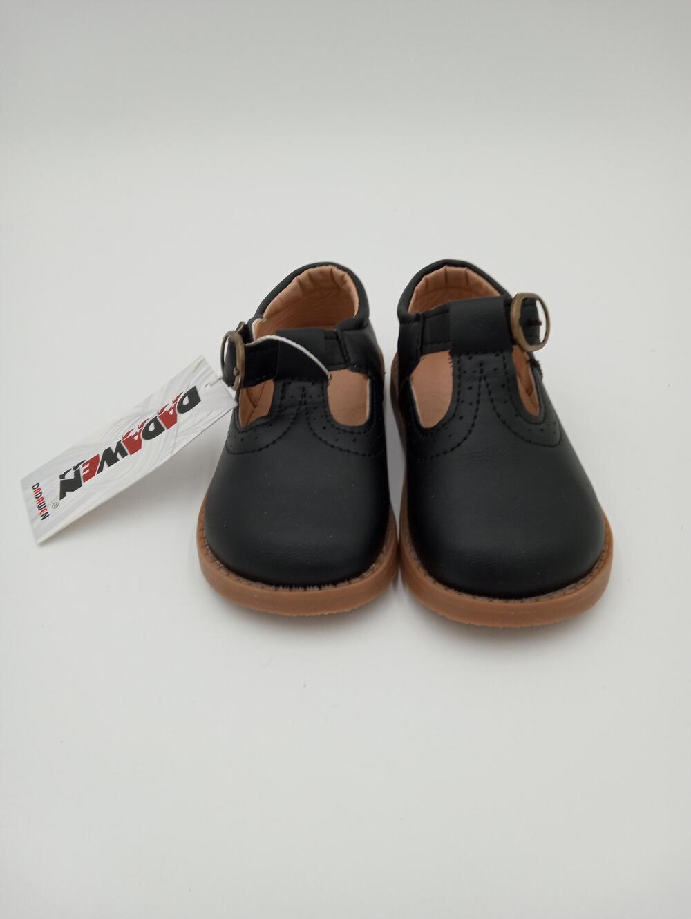 DADAWEN Shoes Toddler Girls Size 8 Black Mary Jane Dress Buckle Party New